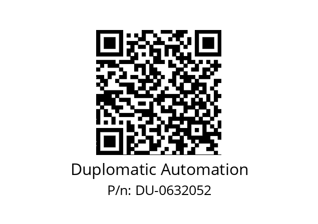   Duplomatic Automation DU-0632052