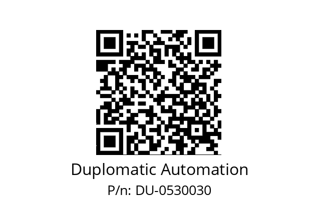   Duplomatic Automation DU-0530030