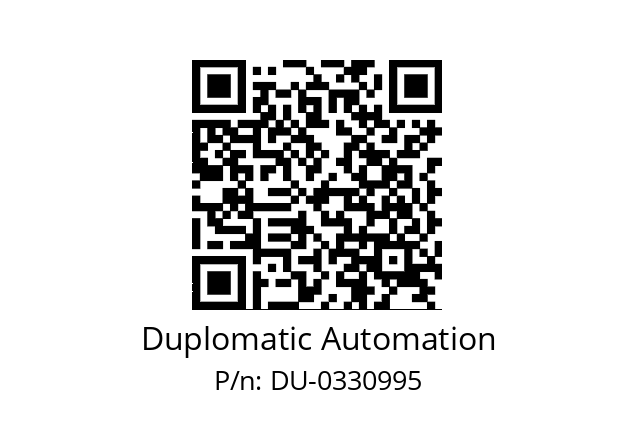   Duplomatic Automation DU-0330995