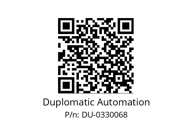   Duplomatic Automation DU-0330068