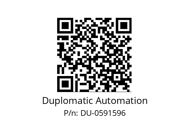   Duplomatic Automation DU-0591596