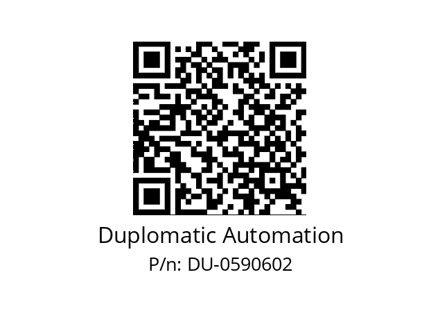   Duplomatic Automation DU-0590602