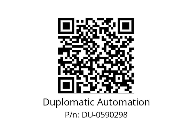   Duplomatic Automation DU-0590298