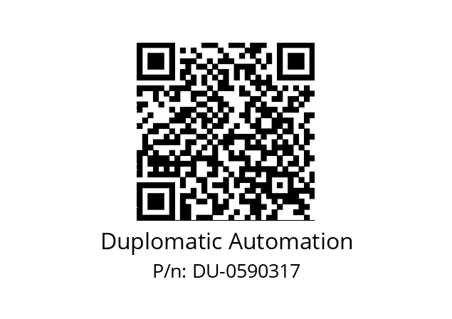   Duplomatic Automation DU-0590317