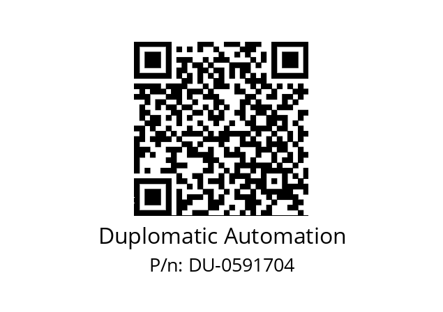   Duplomatic Automation DU-0591704