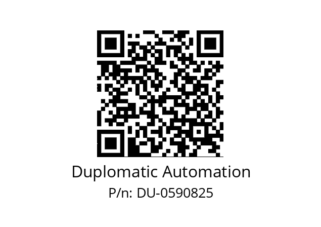   Duplomatic Automation DU-0590825