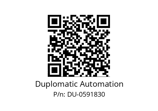   Duplomatic Automation DU-0591830