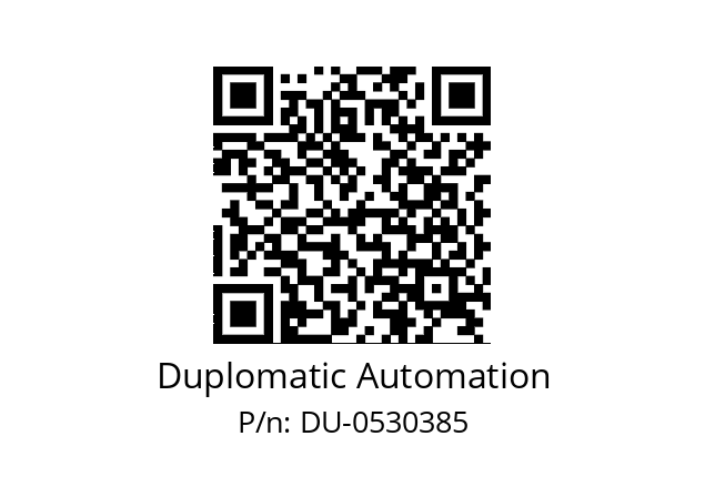   Duplomatic Automation DU-0530385