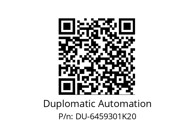   Duplomatic Automation DU-6459301K20