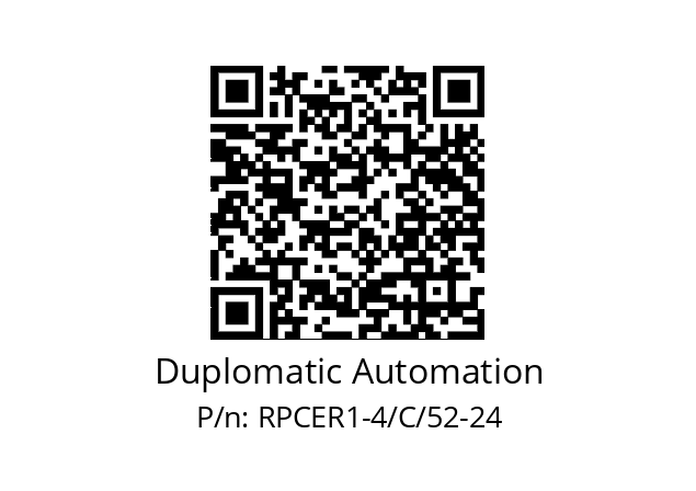   Duplomatic Automation RPCER1-4/C/52-24