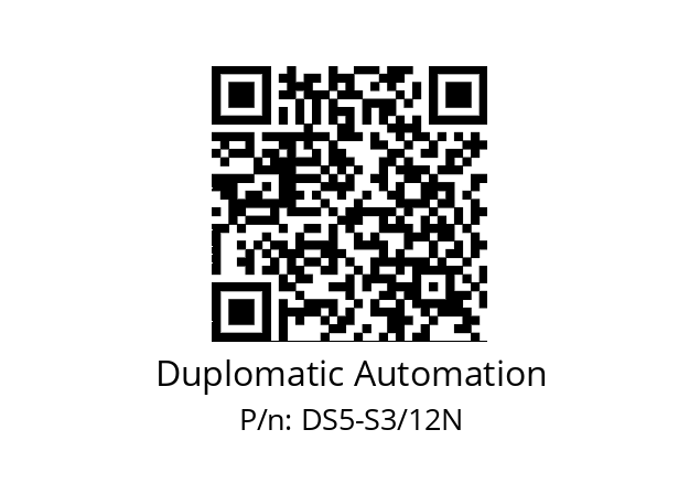   Duplomatic Automation DS5-S3/12N