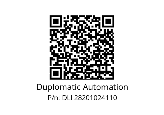   Duplomatic Automation DLI 28201024110