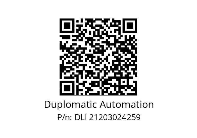   Duplomatic Automation DLI 21203024259