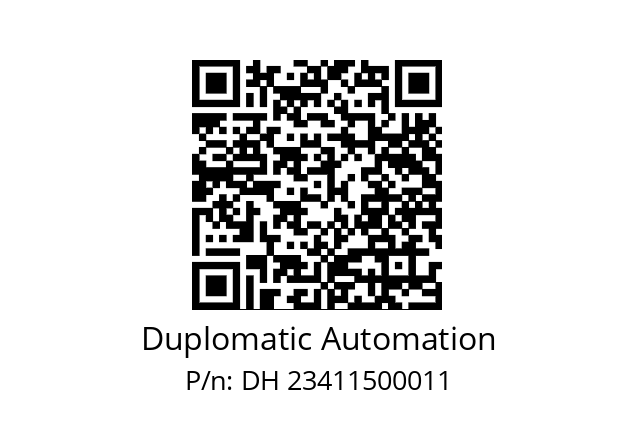   Duplomatic Automation DH 23411500011