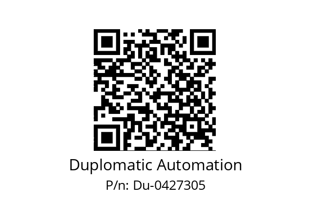   Duplomatic Automation Du-0427305