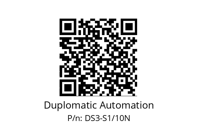   Duplomatic Automation DS3-S1/10N