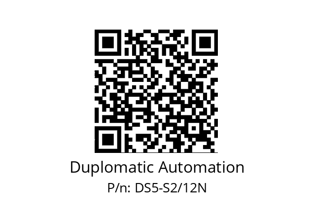   Duplomatic Automation DS5-S2/12N