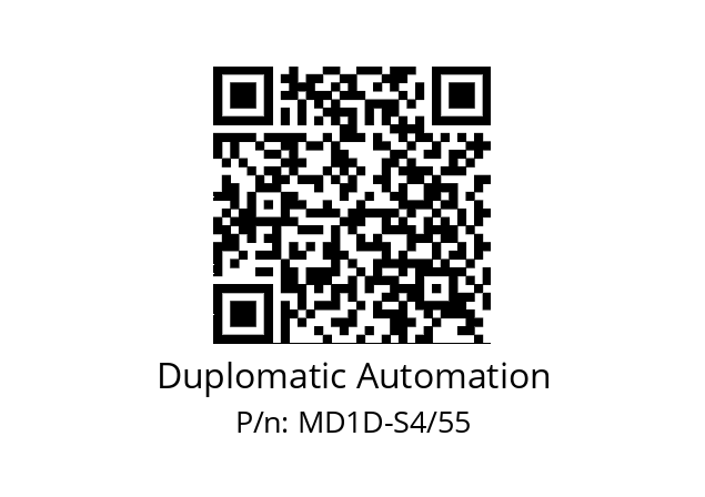   Duplomatic Automation MD1D-S4/55