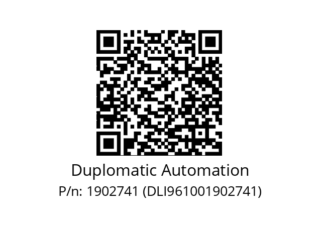   Duplomatic Automation 1902741 (DLI961001902741)