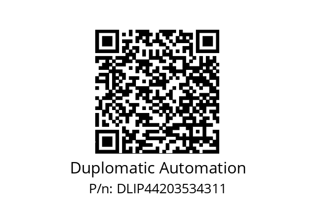   Duplomatic Automation DLIP44203534311