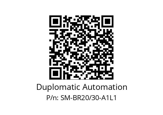   Duplomatic Automation SM-BR20/30-A1L1