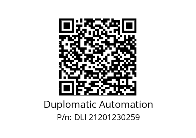   Duplomatic Automation DLI 21201230259