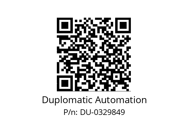   Duplomatic Automation DU-0329849