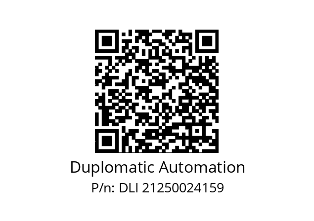   Duplomatic Automation DLI 21250024159