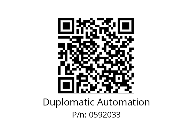   Duplomatic Automation 0592033