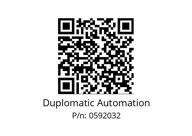   Duplomatic Automation 0592032