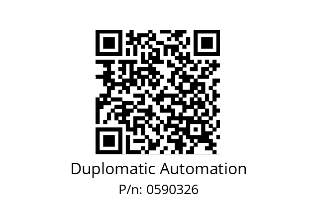   Duplomatic Automation 0590326