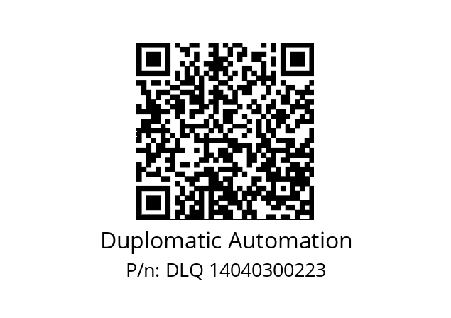   Duplomatic Automation DLQ 14040300223