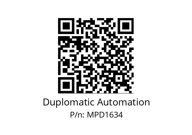   Duplomatic Automation MPD1634