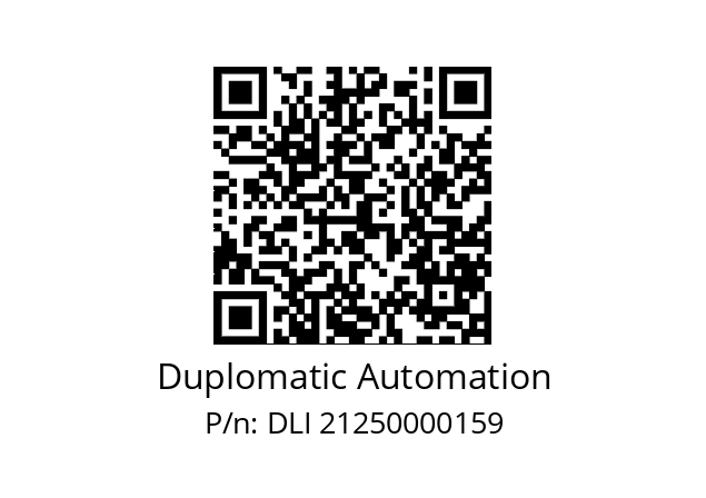   Duplomatic Automation DLI 21250000159