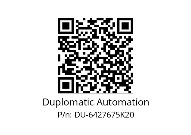   Duplomatic Automation DU-6427675K20