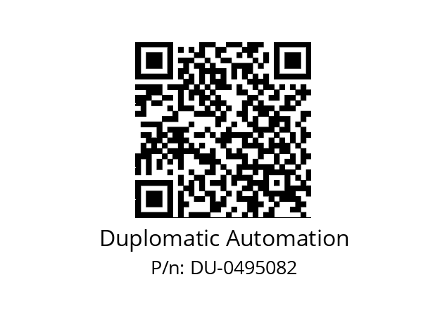   Duplomatic Automation DU-0495082