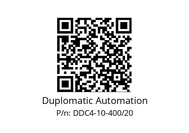   Duplomatic Automation DDC4-10-400/20