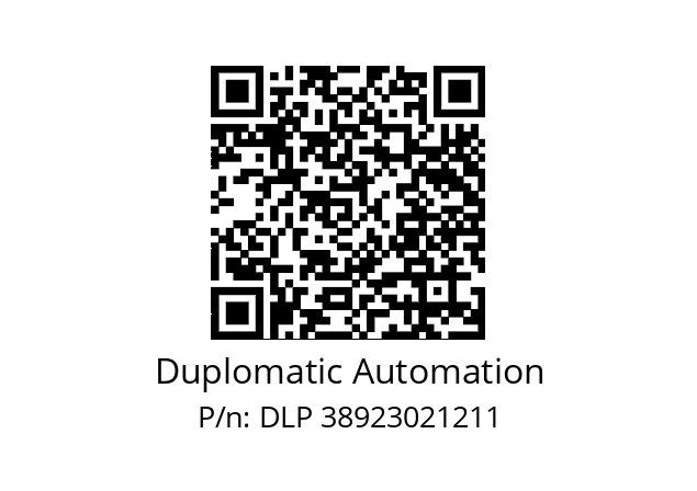   Duplomatic Automation DLP 38923021211