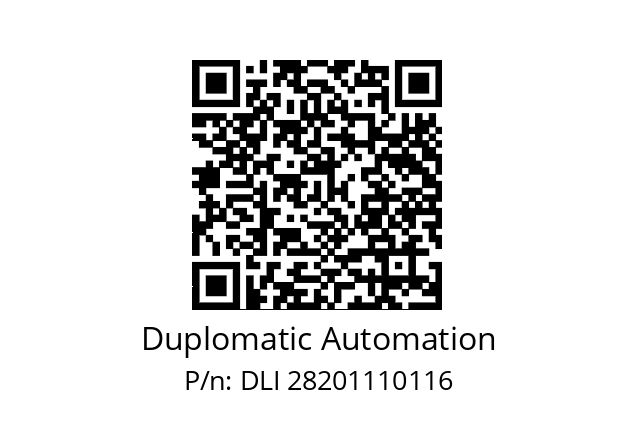   Duplomatic Automation DLI 28201110116