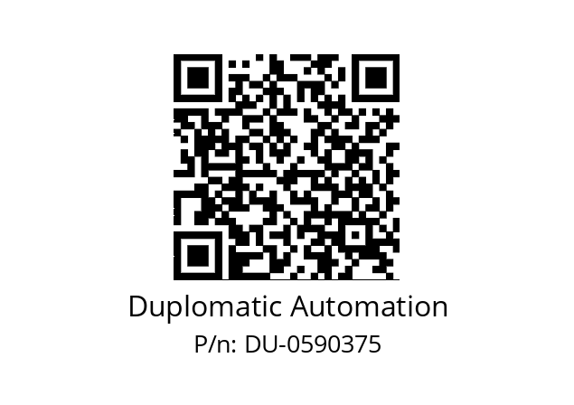   Duplomatic Automation DU-0590375