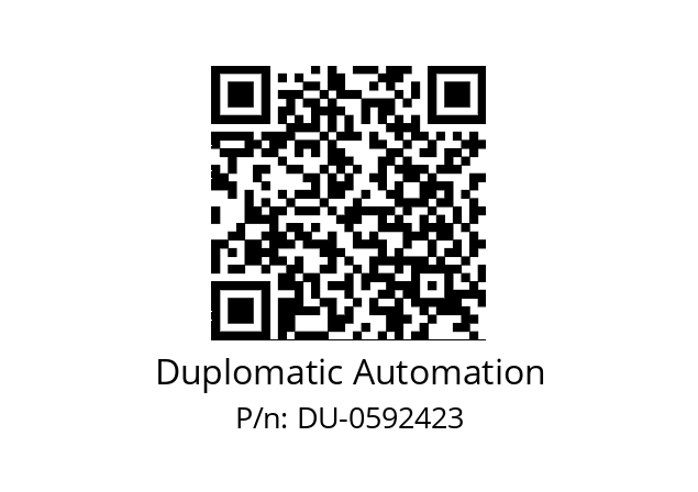   Duplomatic Automation DU-0592423