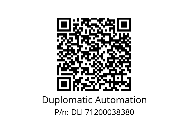   Duplomatic Automation DLI 71200038380