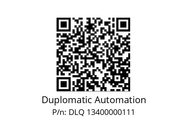   Duplomatic Automation DLQ 13400000111