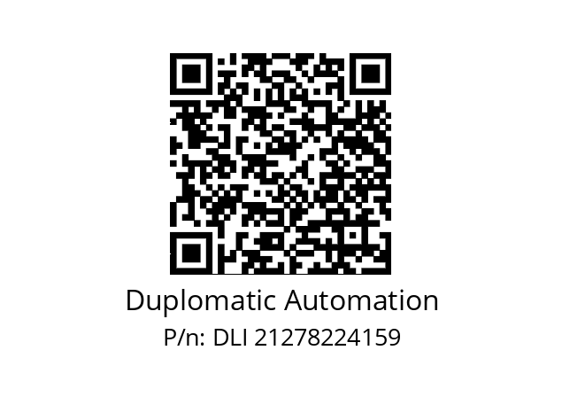   Duplomatic Automation DLI 21278224159