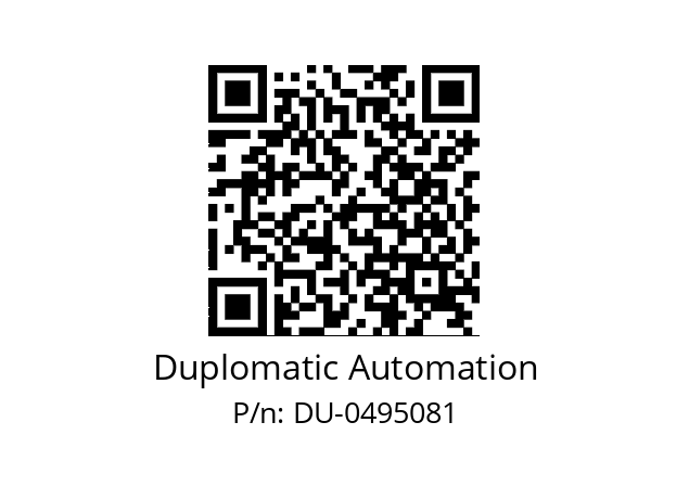   Duplomatic Automation DU-0495081