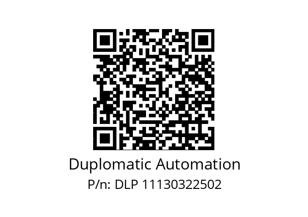   Duplomatic Automation DLP 11130322502