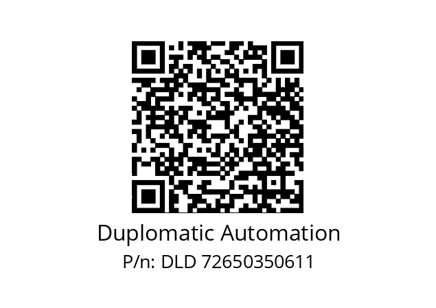   Duplomatic Automation DLD 72650350611