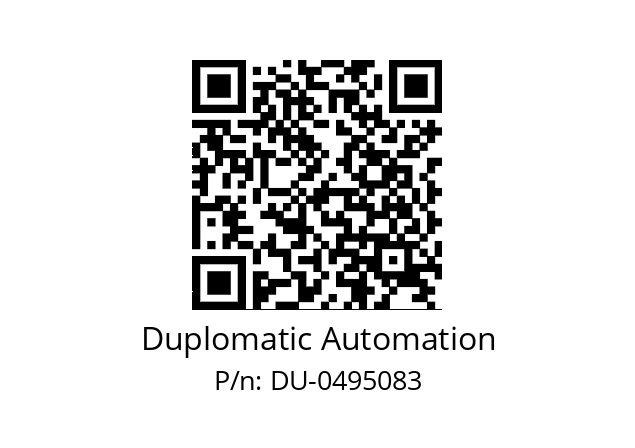   Duplomatic Automation DU-0495083