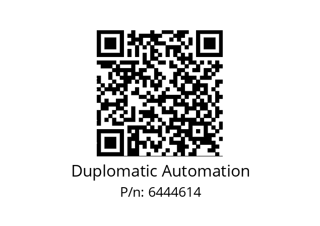   Duplomatic Automation 6444614