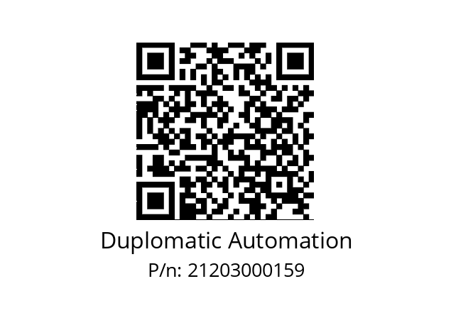   Duplomatic Automation 21203000159